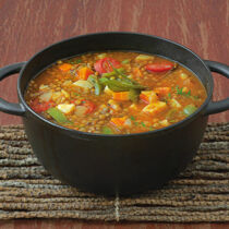 Linsen-Wurzelgemüse-Eintopf