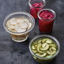 Dänische Gemüsepickles Dänische Gemüsepickles
