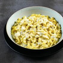 Spätzle mit Roquefort-Creme