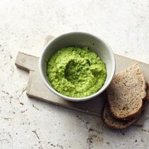 Erbsen-Chili-Brotaufstrich Erbsen-Chili-Brotaufstrich