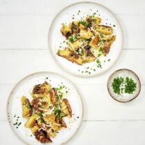 Pilzschmarren mit Couscous