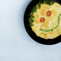 Omelett-Gesicht