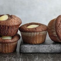 Schoko-Birnen-Muffins