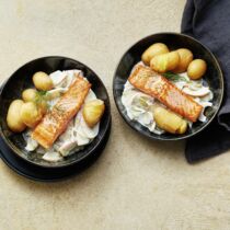 Lachs nach Hausfrauenart Lachs nach Hausfrauenart