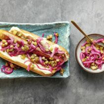 Möhren-Hotdog Möhren-Hotdog