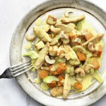 Süsskartoffelsalat Madras