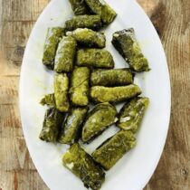 Gefüllte Weinblätter mit Tomaten Gefüllte Weinblätter mit Tomaten