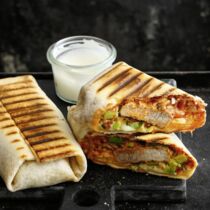 Burrito mit Schweinefilet Burrito mit Schweinefilet
