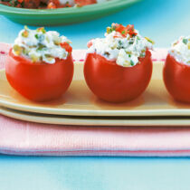 Tomaten mit Frischkäse Tomaten mit Frischkäse