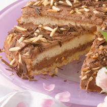 Mandelsplitter-Torte Mandelsplitter-Torte