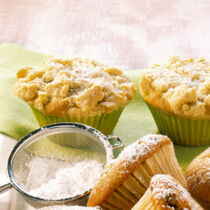 Rhabarber-Muffins Rhabarber-Muffins