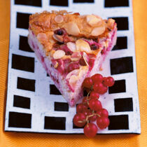 Joghurt-Grießkuchen mit Johannisbeeren Joghurt-Grießkuchen mit Johannisbeeren