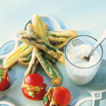 Spargel mit Orangenschaum Spargel mit Orangenschaum