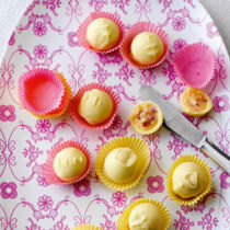 Erdbeer-Joghurt-Kugeln