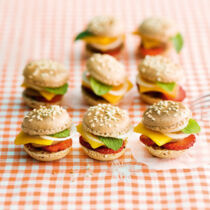 Süße Früchte-Burger