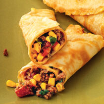 Maiswraps mit Chilihack