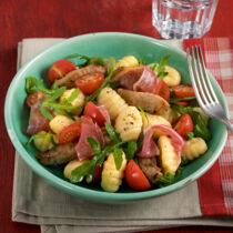 Kalbfleisch-Gnocchi-Salat