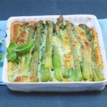 Spargel mit Basilikumhaube Spargel mit Basilikumhaube