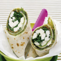 Schinken-Rucola-Wraps