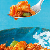 Serbisches Puten-Reisfleisch