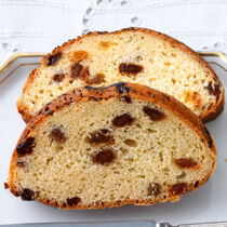 Rosinenbrot mit Honig Rosinenbrot mit Honig