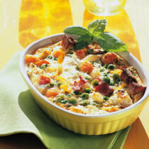 Schneller Gemüseauflauf Schneller Gemüseauflauf