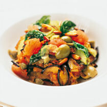 Auberginengemüse Auberginengemüse