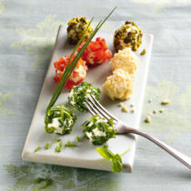 Frischkäse-»Trüffeln« Frischkäse-»Trüffeln«