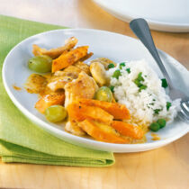 Hähnchen mit Erbsenreis Hähnchen mit Erbsenreis