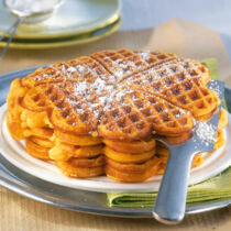 Kürbiswaffeln Kürbiswaffeln