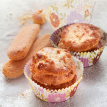 Karamellisierte Löffelbiskuit-Rondos