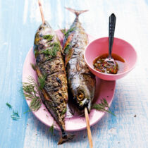 Ganzer Thunfisch vom Grill (Pla Ooh Yang)