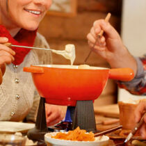 Klassisches Käsefondue