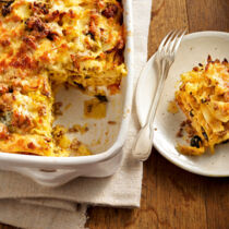 Wirsinglasagne mit Salsicce Wirsinglasagne mit Salsicce