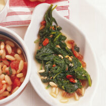 Gebratener Spinat Gebratener Spinat