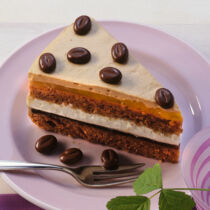 Kaffee-Mango-Torte