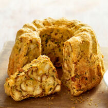 Brezenknödel ausm Ofen Brezenknödel ausm Ofen