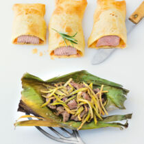 Lammlachse im Teigmantel Lammlachse im Teigmantel