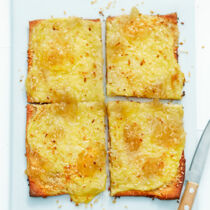 Piña-Colada-Flammkuchen Piña-Colada-Flammkuchen