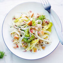 Fruchtiger Schinkensalat