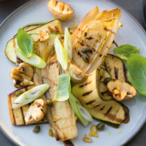 Grillgeräuchertes Gemüse