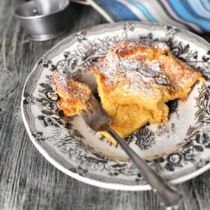 Luftikus mit karamellisierten Früchten