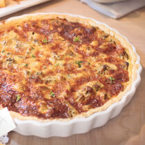 Champignon-Kräuter-Quiche Champignon-Kräuter-Quiche