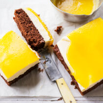 Vanille-Frischkäseschnitten