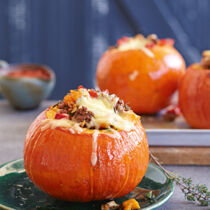 Gefüllte Hokkaidokürbisse Gefüllte Hokkaidokürbisse