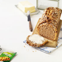 Sonnenblumenbrot ohne kneten