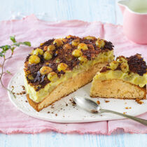 Stachelbeer-Krümelkuchen Stachelbeer-Krümelkuchen