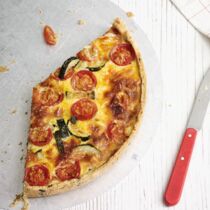 Zucchini-Tomaten-Quiche