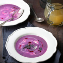 Rotkohl-Cremesuppe