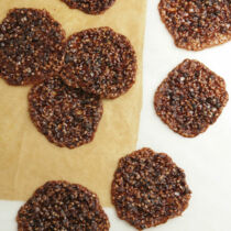 Orangen-Schokohippen